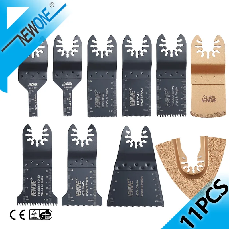 11 pcs Quick Change Oscillating Multi Tool Saw Blade For Fein Power