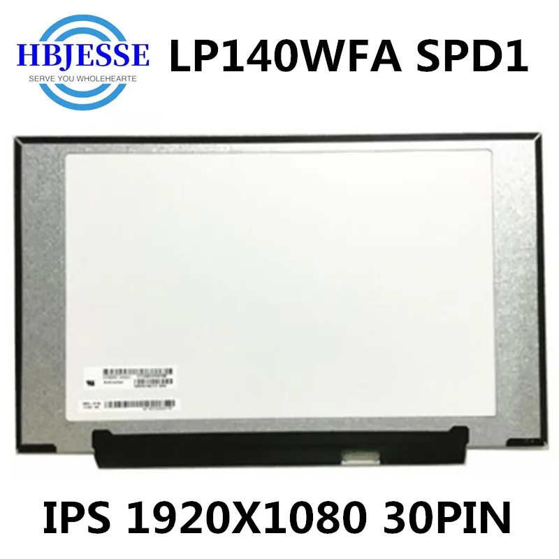 Original LP140WFA SPD1 compatible model for Lenovo Replacement LCD Screen LED Display Matte Matrix Laptop 30PIN | Компьютеры и офис
