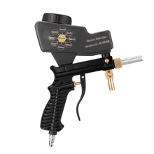 Мини Пескоструйный Аппарат воздушные инструменты портативный многофункциональный пневматический струйный инструмент с гравитационным питанием и распылитель