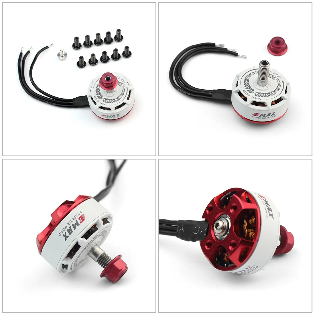 

Hot Mini RC Racing Drone Brushless Motor ESC Combo 4x EMAX RS2306 2400KV & Mini ESC BLHeli-s 30A + Mini Power Distribution Board