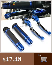 For Yamaha FZ6N FZ6 N 1998 1999 2000 2001 2002 2003 Motorcycle Adjustable Folding Extendable Brake Clutch Levers+Handle Grips