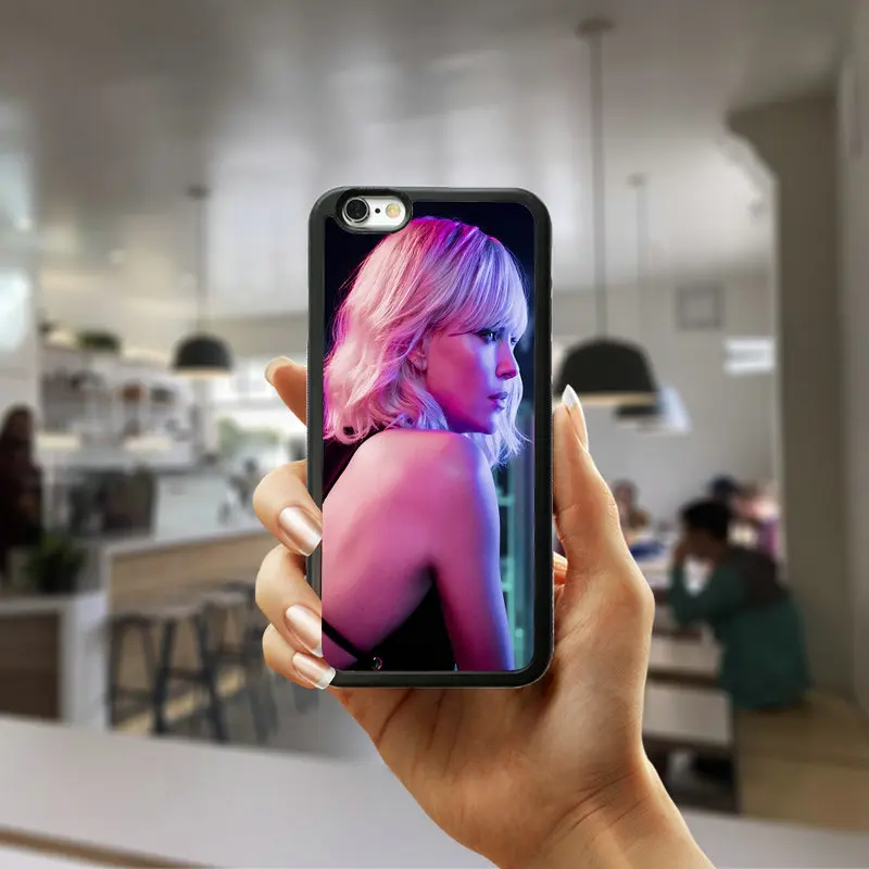 Чехол для ПК жесткий пластиковый чехол для iphone 8 7 6 6S Plus X XR XS Max 5s 5 SE 4 4s Чехлы Atomic Blonde Art - Цвет: Picture 9