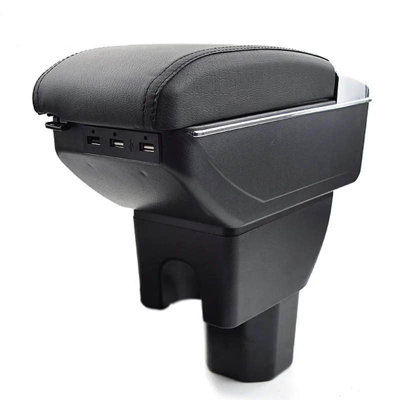 Для Ignis подлокотник коробка зарядка через usb увеличивает двухслойный центральный