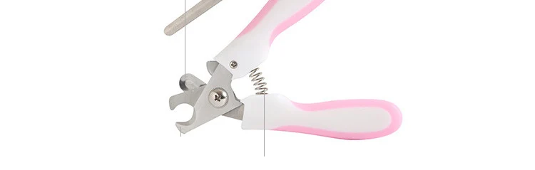 Pet Cat Dog Nail Clipper Professional Cutter Stainless Steel Grooming Scissors Clippers Claw Nail Scissors with Lock