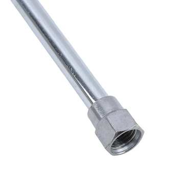

Metal Pumping Tool Silver Accessory Tire Multi-Purpose Air Pump Nozzle