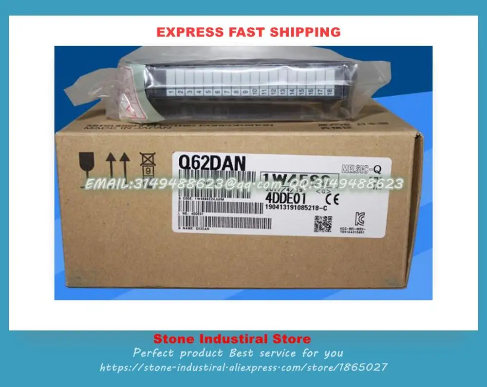 Q Series PLC Q62DA Q62DA-FG Q62DAN Q64DAN Q64AD Q64DA Q68ADV Q68DAVN q68кудадан Q68ADI Q68DAIN новый модуль в коробке |