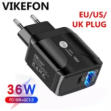 36w carregador rápido usb mini carga rápida 3.0 tipo c pd carregamento rápido da parede para o iphone 12 carregador usb com qc 4.0 3.0 carregador de telefone