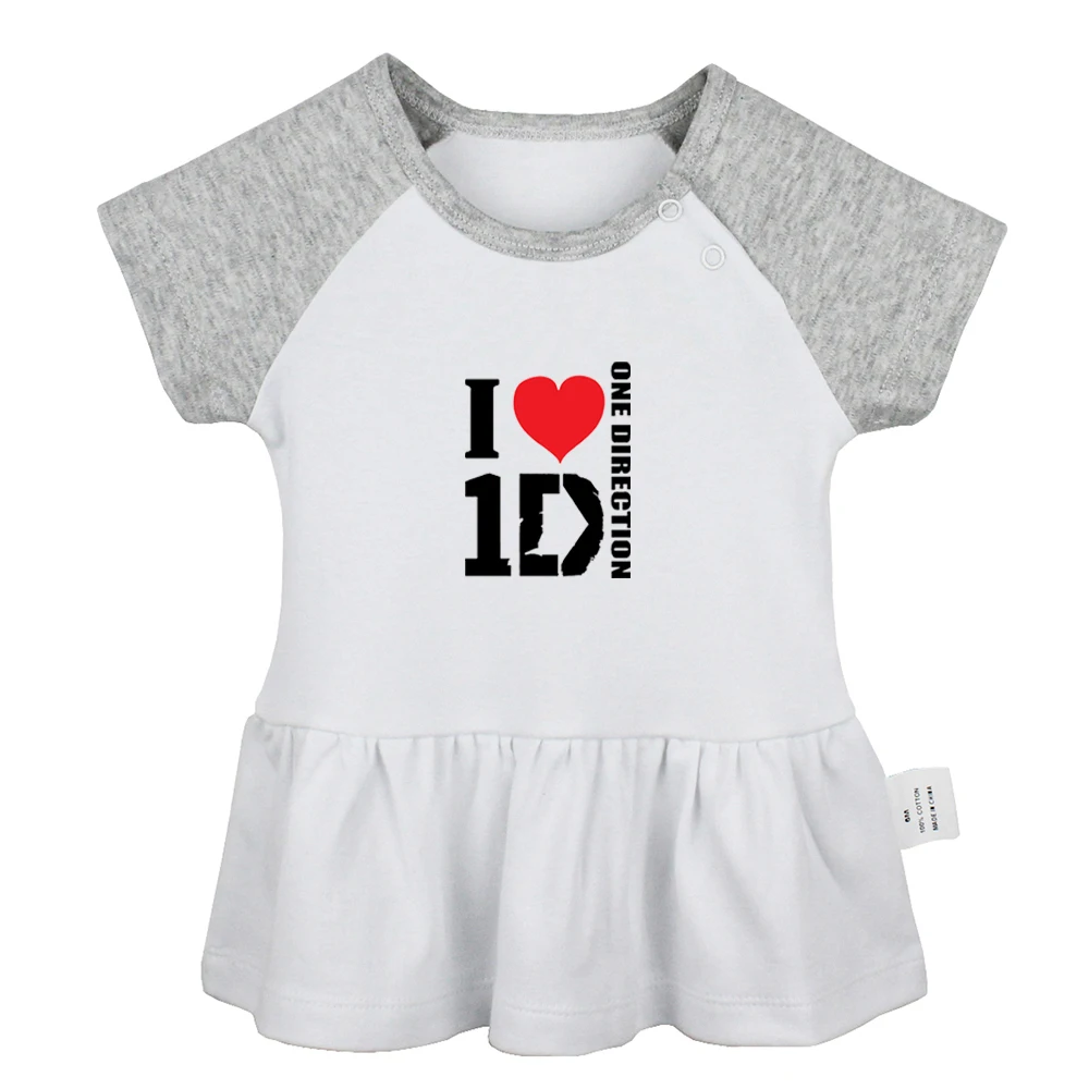 93 horay one direction signs rock band, микрофон, гитара, полка, барабан, платья для новорожденных девочек, хлопковая одежда для новорожденных - Цвет: JcBabyYD157G