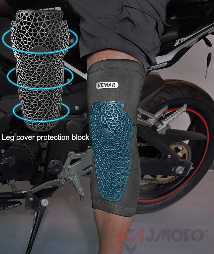 VEMAR Summer Motorcycle Knee Pads Mtb Cycling Knee Protection Mountain Bike Elbow Protector BMX DH ATV Motocross Elbow Pads mens motorcycle glasses