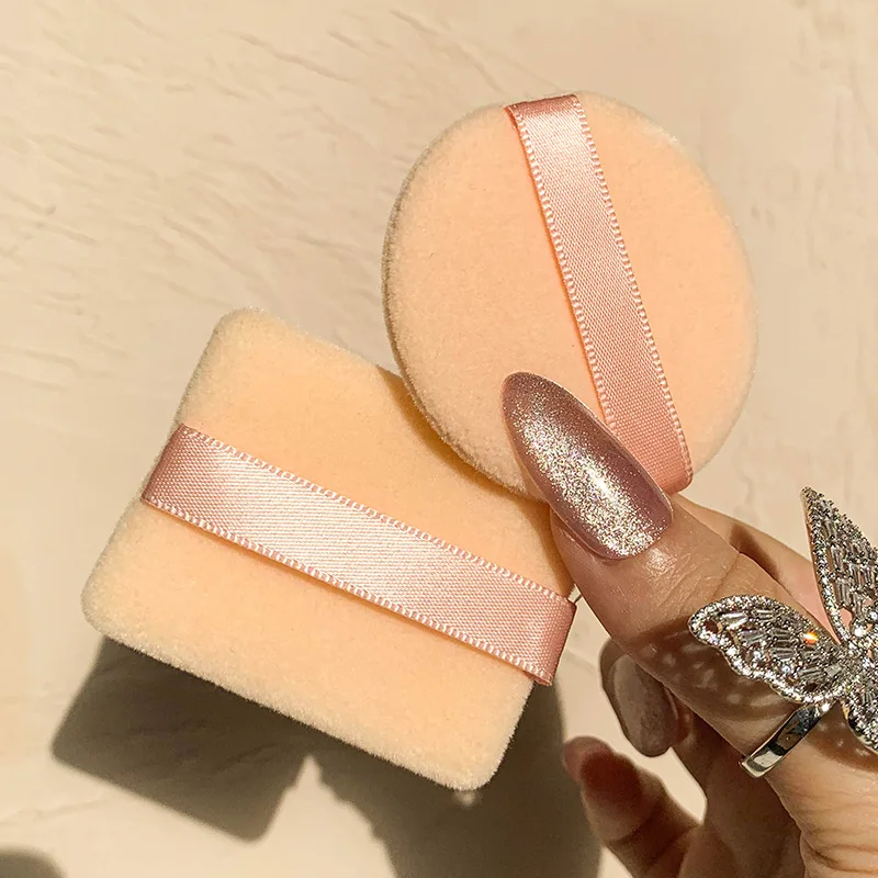 

Malian Reusable Powder Puff Loose Powder Honey Powder Puff Cleansing Face Makeup Remover For Dry And Wet Makeup Tools