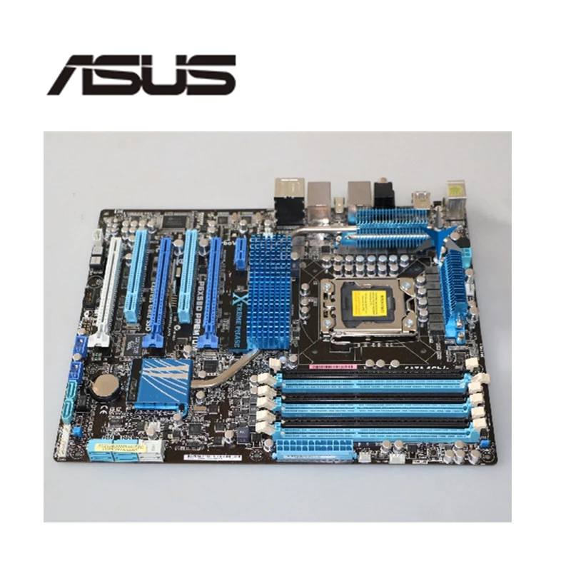 LGA1366 для ASUS P6X58D Premium оригинальный б/у настольный компьютер Intel X58 Материнская плата