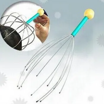 

Body Head Massage Device Relaxation Octopus Scalp Massager Instrument Scratcher Relieves Tension Health Care Tools Random Color