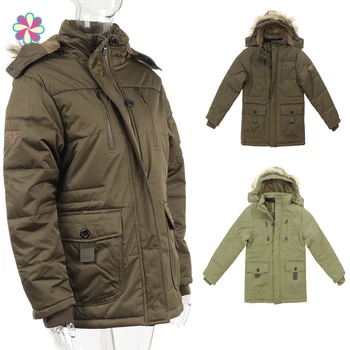 

2017 Winter New Men's Cotton Jacket Coat European And American Men's Cotton Jacket Loose Large Size Fashion Removable Hat W118