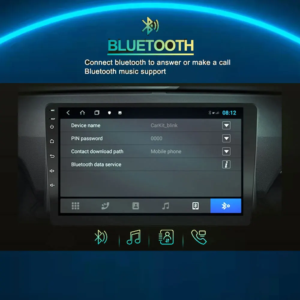 10 Polegada Android 10 Para PONTIAC G5 G6 Solstício 2004-2012.