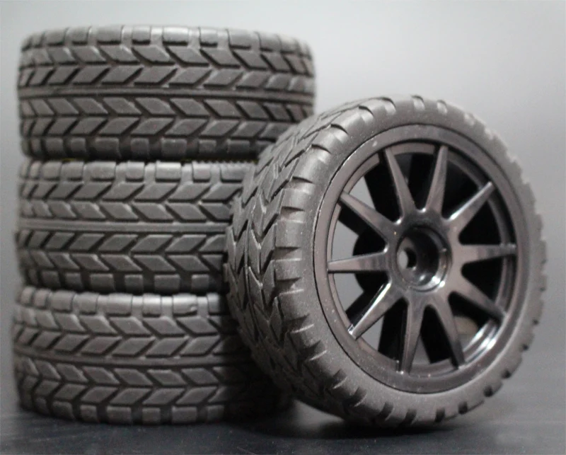 Rubber Touring Tire Tyre Rc Touring Wheels 1/10 Rc 1/10 Tire Wheel