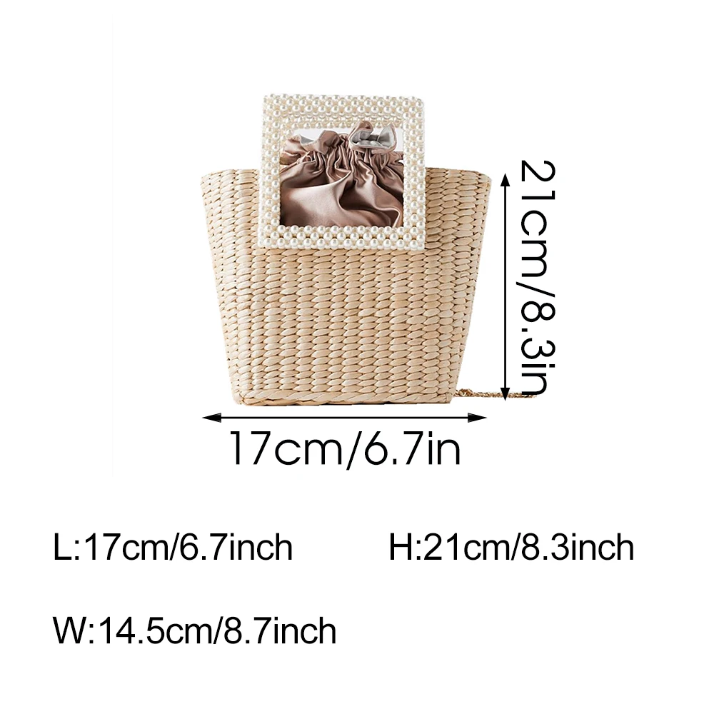 Рисунок 6 - Модные плетеные соломенные сумки для женщин