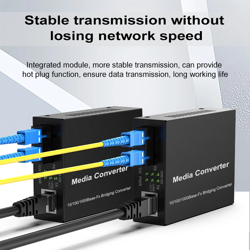100 м/1000 м многомодовый Ethernet медиа конвертер волоконно-оптический к RJ45 гигабитный мм дуплексный Fibra оптика Переключатель приемопередатчик FTTH 850nm