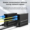 Gigabit Ethernet Fiber Media Converter with a Built-in 1Gb Multimode SC Transceiver, 10/100/1000M RJ45 to 1000Base-LX, up to 2km ► Photo 3/6