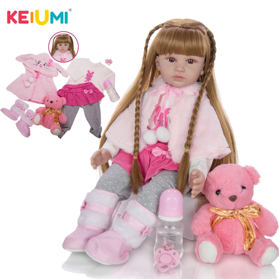 KEIUMI Bebê Reborn Original 49 cm Panda Realista Loira Morena Ruiva Corpo  Siliconado Banho Barato Promoção Black Friday Dia Crianças Paraná Natal  Brasilia Fortaleza Sapatinho Revenda Atacado Sapatinho Chupeta Paraná -  AliExpress