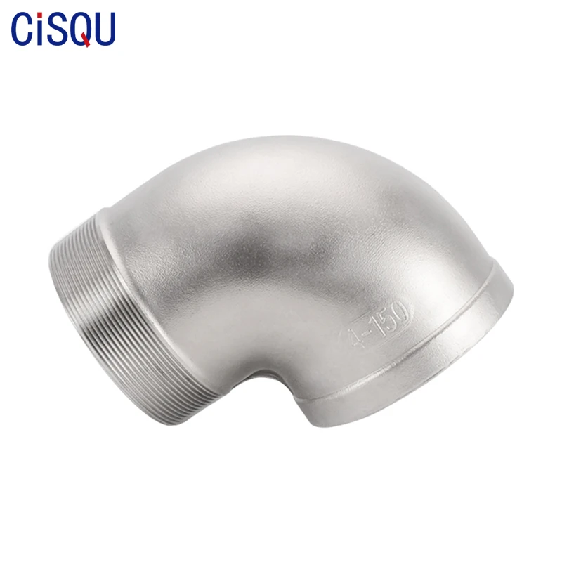 Фитинги для гидравлических труб 90 градусов колено из нержавеющей стали с