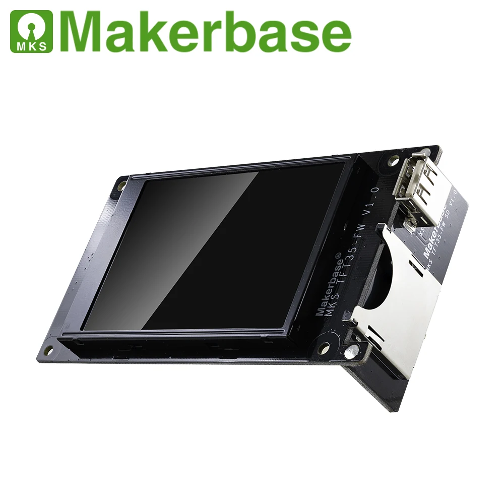 Makerbase-peças da Impressora Mks Touch Screen Tft35 fw V1.0 3.5 Inserir Cartão sd Disco Usb Frente Controle Wifi Visualização Gcode - Imagem 5