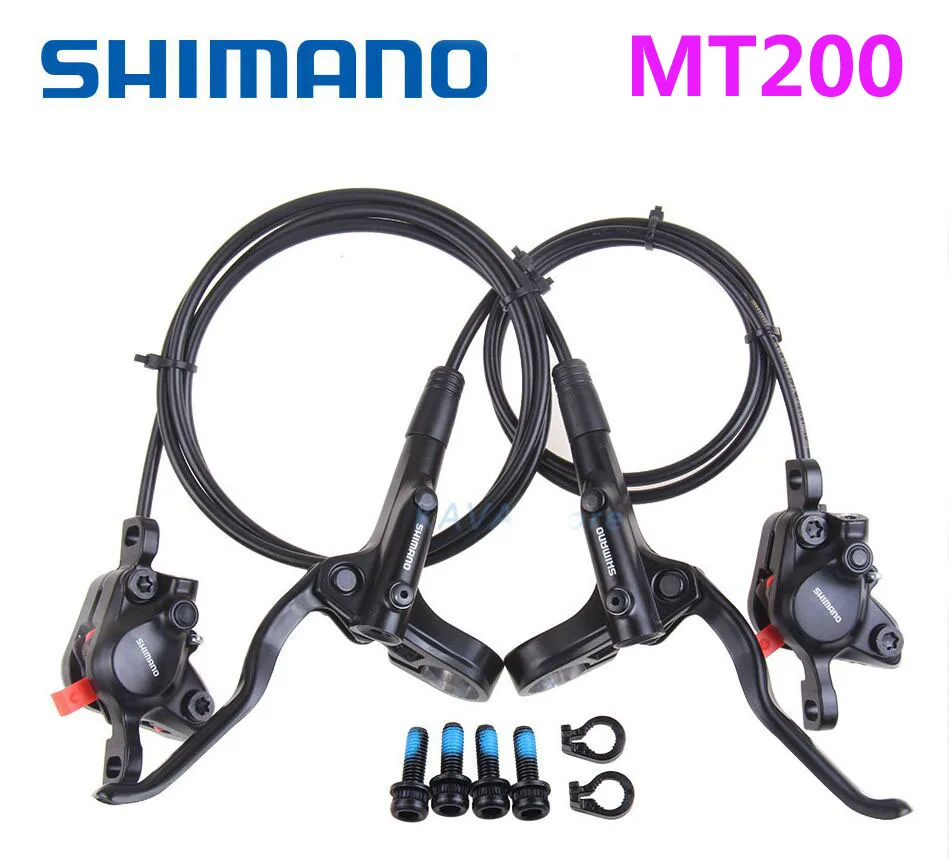 

Shimano MT200 Hydraulic Bicycle Brakes BR-BL-MT200 Brake MTB Bike Disc Brake clamp Mountain Brake pads M315 new model 2019