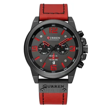 

Watch Motion Six Needle Quartz Watch Calendar Male Surface Waterproof Belt Surface