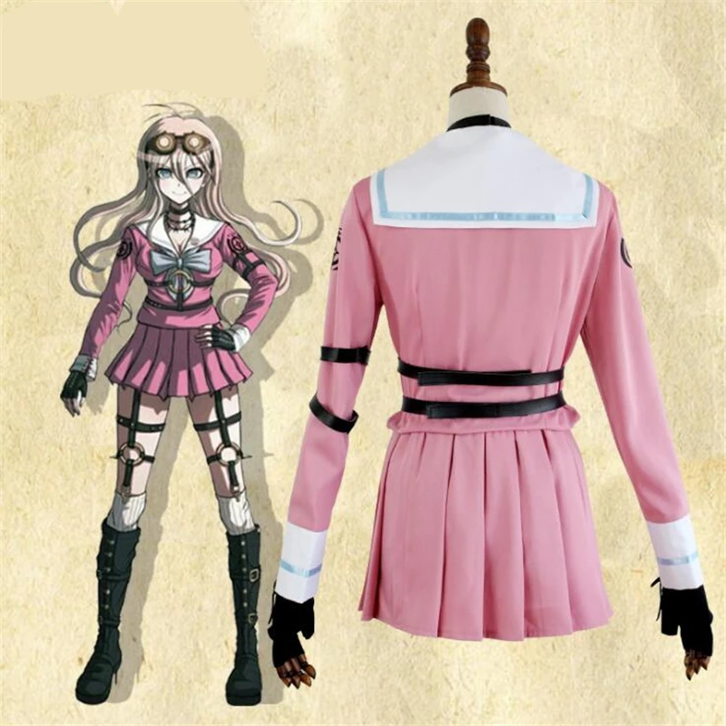 Аниме данганронпа V3: Killing Harmony Iruma Miu Rabbit косплей костюм одежда Униформа аксессуары