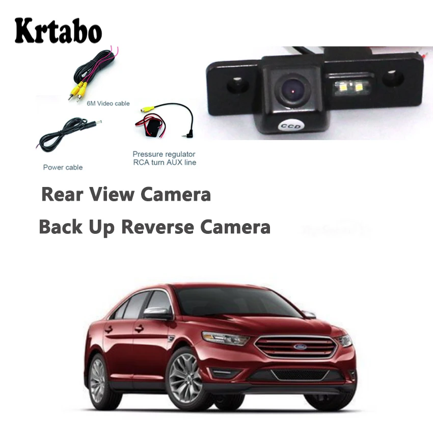 Для Ford Taurus 2008 ~ 2014 Высококачественная парковочная камера заднего вида с функцией