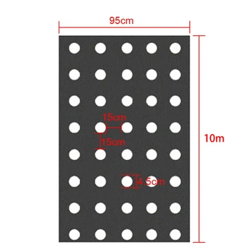 

Vegetable Perforated Film Garden Membrane Agricultural Plants Seeding Black
