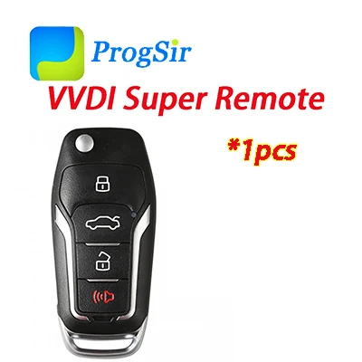 Супер дистанционный ключ Xhorse VVDI для Ford style control с электронным чипом Super XT27 внутри может использоваться как супер чип ID XEFO01 - Цвет: 1piece