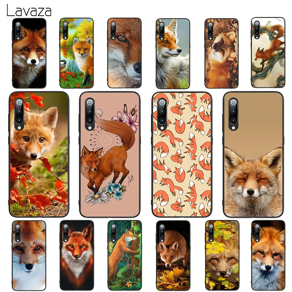 Cute Fox In Autumn Leaves Forest Soft TPU Case Cover for Xiaomi Mi 6 8 A2 Lite 9 Pro A1 Mix 2s Max 3 F1 Cases |