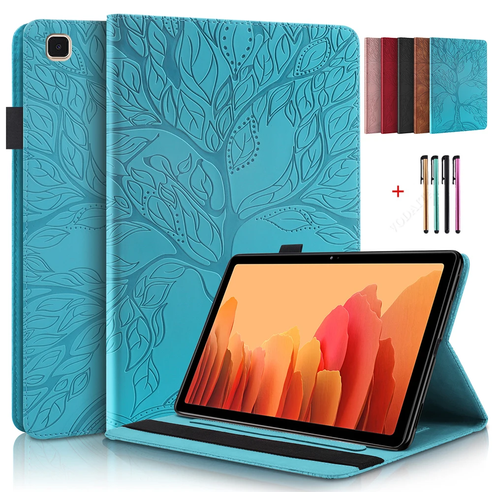 Per Samsung Galaxy Tab A8 10.5 2021 Sm-X205 Custodia Moda Albero Stampato Shell Per Funda Galaxy Tab A 8 10.5 "2021 Cover