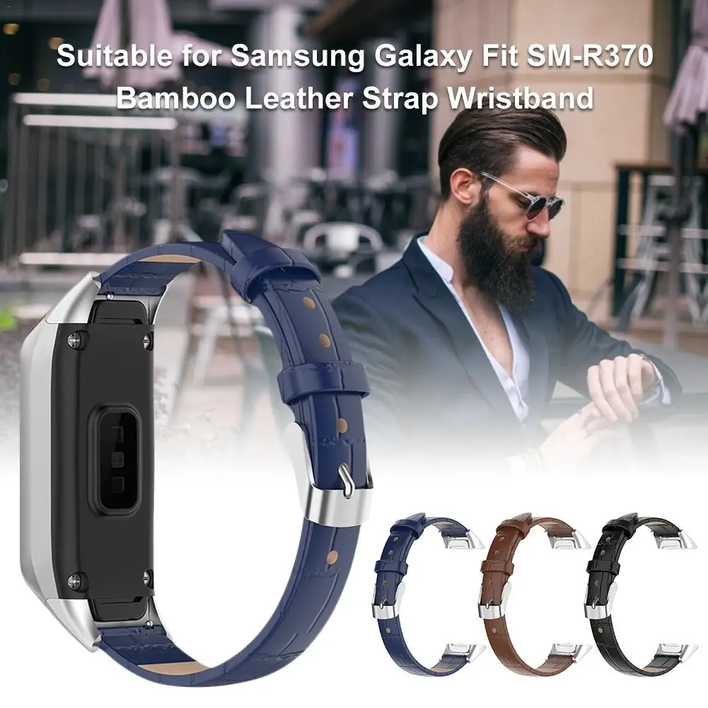 Заменить Мужские t часы ремешок подходит для samsung Galaxy Fit SM-R370 заменить Мужские t браслет бамбуковый ремешок для мужчин и женщин