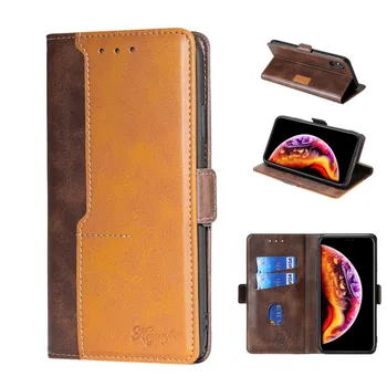 

PU leather magnetic buckle phone case card slots holder for OnePlus 7T Pro/OnePlus 7T/OnePlus 7 Pro/OnePlus 7 flip cover stand