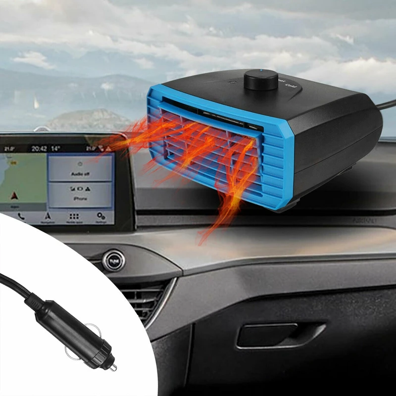 180 Вт портативный автомобильный обогреватель для обогрева и охлаждения