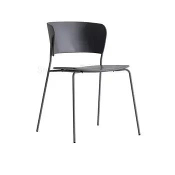 

Nordic Dining Chair Backrest Simple Dining Chair Commercial Coffee Chair Makeup Chair Ins Chair Net Red Chair Designer Chair