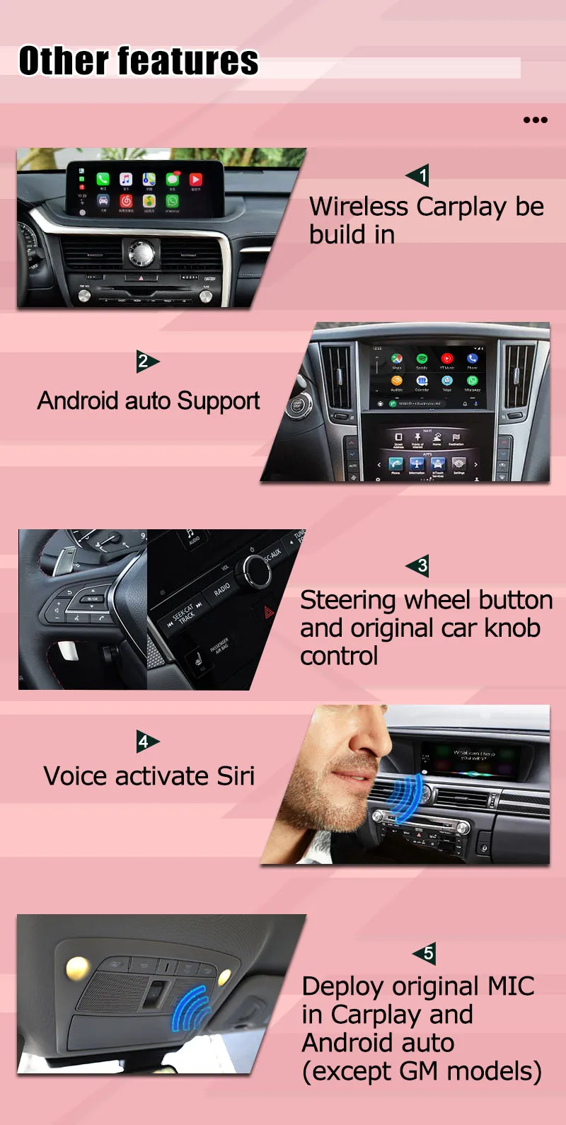 Carplay Interface Box For Nissan Elgrand E52 Highway Star 2010now With