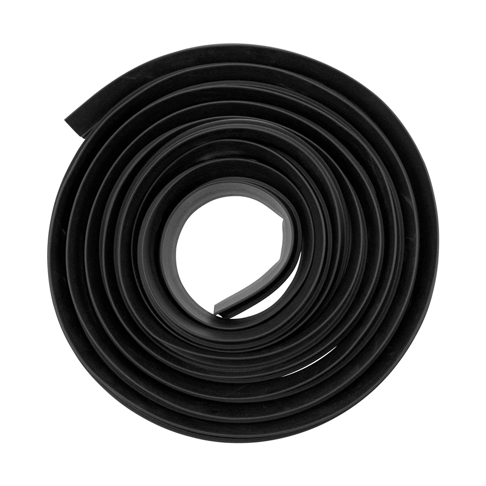 4 Meters P Type Car Sound Deadener Rubber Foam Automotive Door Sound Insulation Auto Noise Insulation Car Accessories