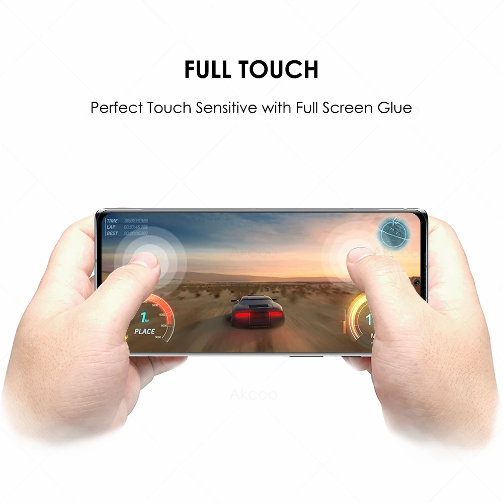 Pixel 6 Pro Screen Protector UV liquid tempered glass full adhesive for Google Pixel 7 Pro 5G Glass film fingerprint unlock