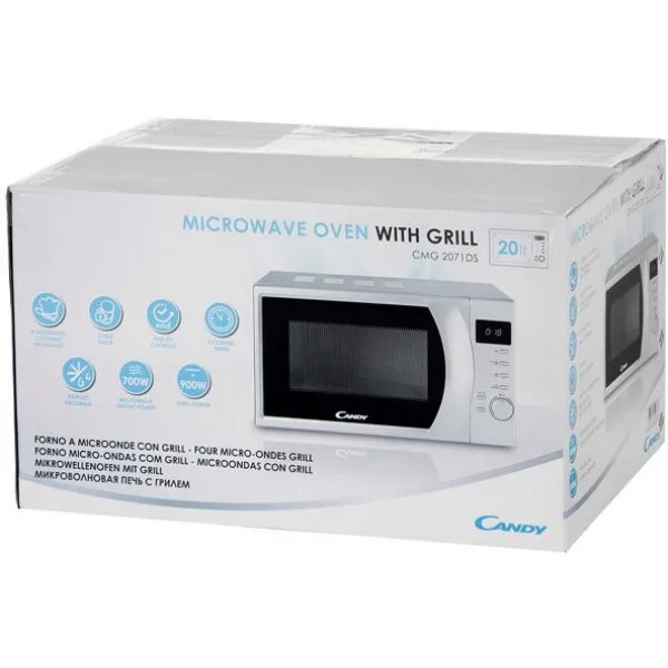 Microwave oven candy cmg2071ds 20L. 700w Silver|Microwave Ovens| -  AliExpress
