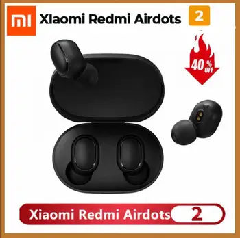 

Xiaomi Redmi AirDots 2 Wireless Bluetooth 5.0 Charging Earphone In-Ear Stereo Bass Earphones Ture Wireless Earbuds CN Version