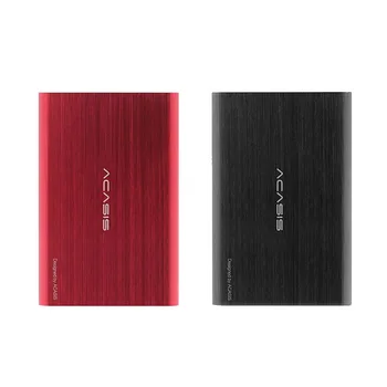 

2x Acasis Hdd Enclosure 2.5 Inch Sata to USB 3.0 Ssd Hard Disk Enclosure 1Tb 2Tb Hard Disk Drive Box (Red&Black)