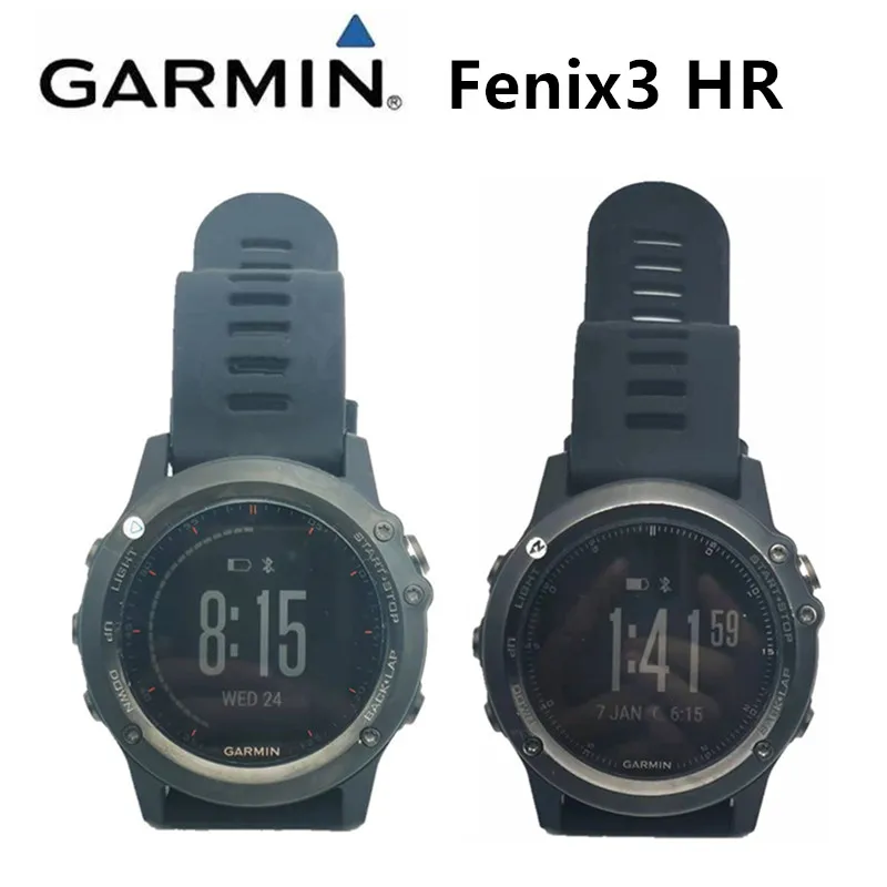 Garmin Fenix3 HR оптические спортивные часы с пульсометром Сапфировая версия