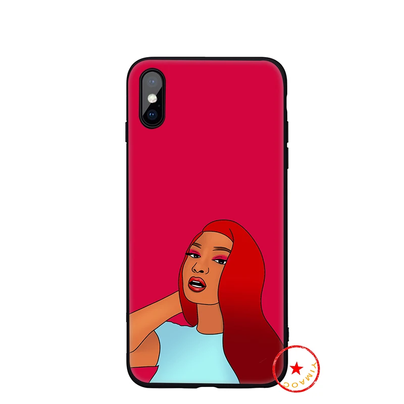 13 Мягкий силиконовый чехол для телефона Megan thee stallion Rapper для iPhone 11 Pro Xs Max X или 10 8 7 6 6S Plus 5 5S SE Xr 6 Plus 7Plus 8 - Цвет: 13