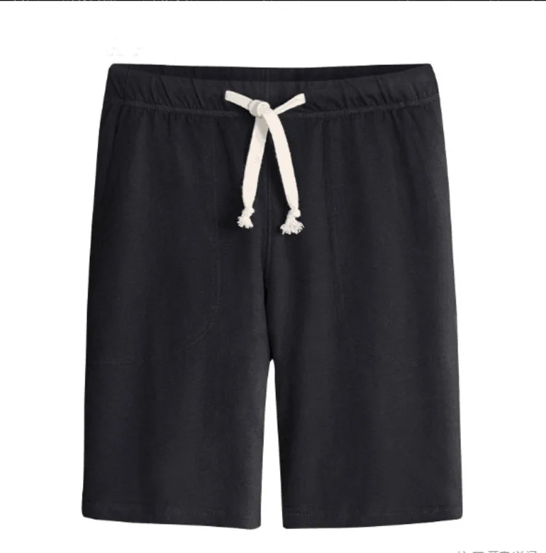 

Youth Male Fifth Pants Pure Cotton Simple Solid Color England Korean-style Loose-Fit Popular Brand Shorts Versatile Sports And F