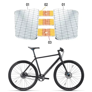 

Ride Safely with Style The Performance Bike Reflector for Your Night Ride No Air Drag 2020 Motor Bicycycle Reflective Sticker