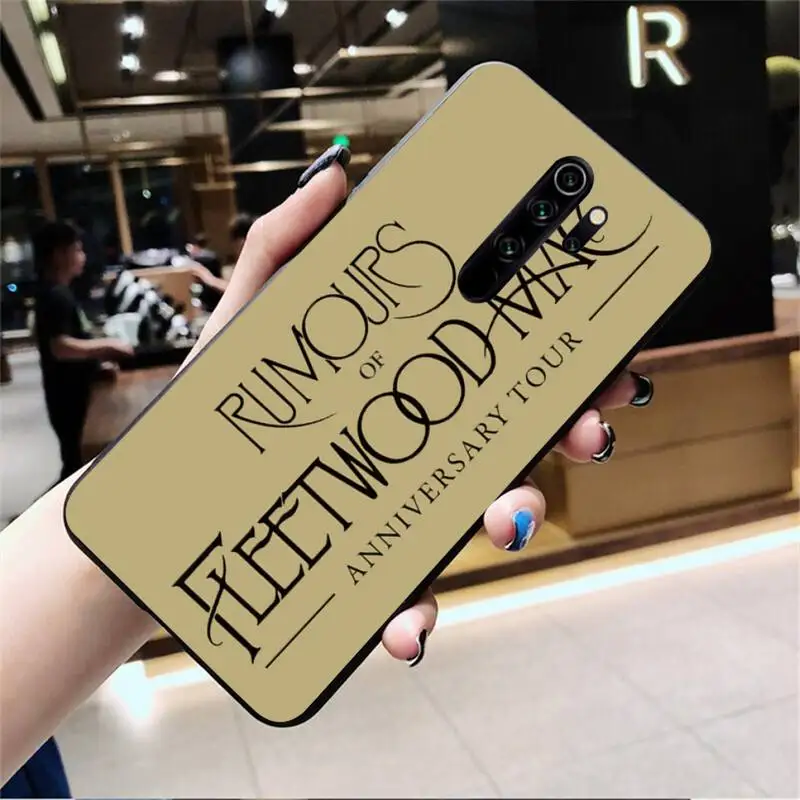 CUTEWANAN Rumours Album Fleetwood Mac Band Luxury Unique Phone Cover for Redmi Note 9 8 8T 8A 7 6 6A Go Pro Max Redmi 9 K20