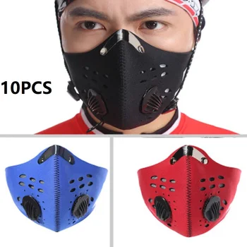 

men women mouth mask filters breathable Activated carbon anti-dust mask for mountain bike cycling outdoor cycling mascarilla