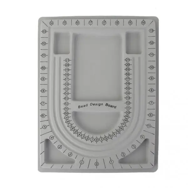 

Bracelet Necklace DIY Measure Tool Dial Beads Gray Disk Plate Design Jewelry